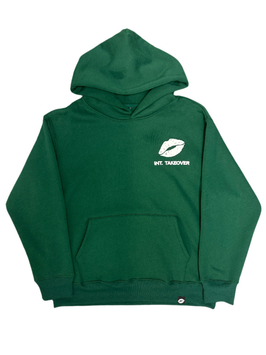 International Takeover Hoodie Pine Green