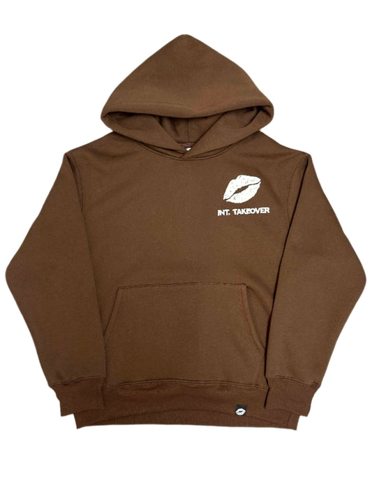 International Takeover Hoodie Brown