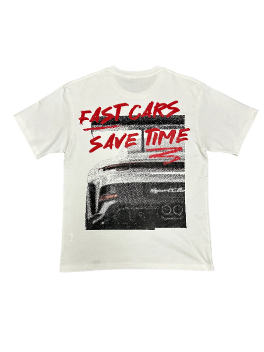 Fast Cars Save Time Tshirt